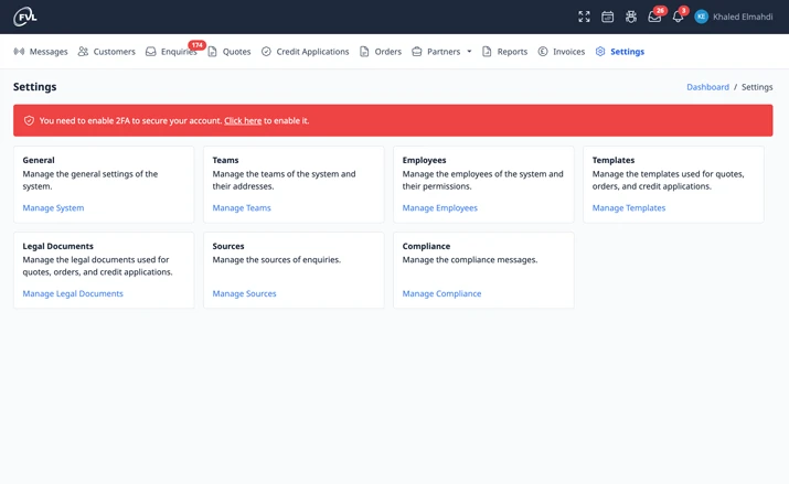 Web application built by Niletech